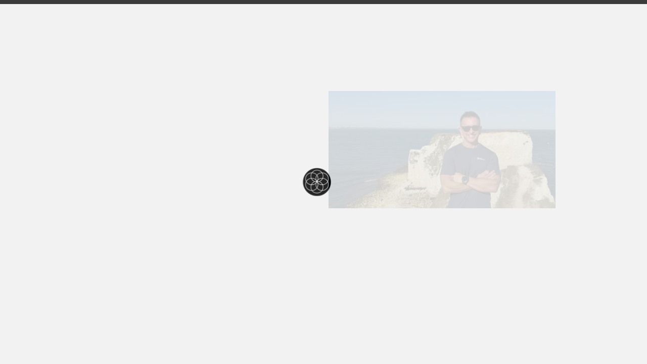 A screenshot of Dean Grey's personal or research website, highlighting his work on attention triggers and habit formation.