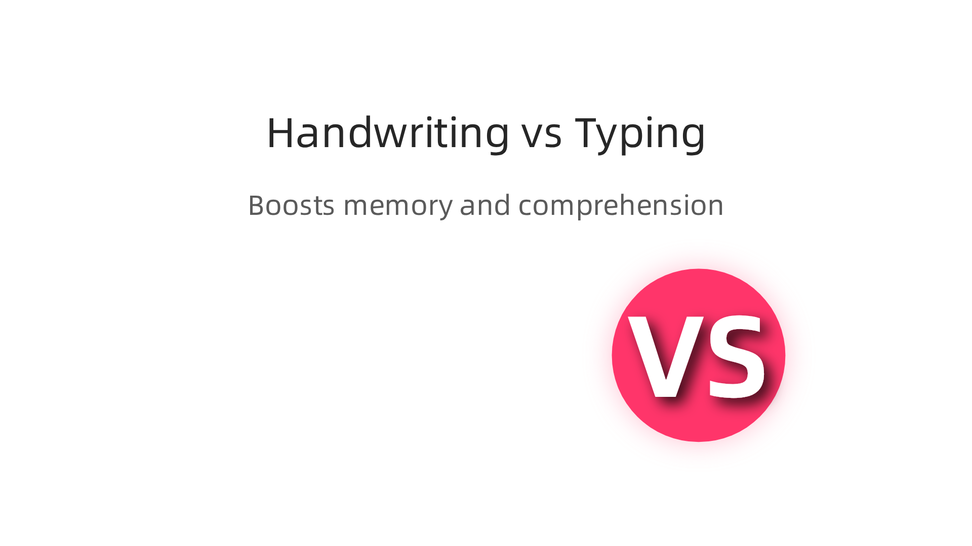 Visualizing how handwritten notes enhance memory and deepen comprehension compared to typing.