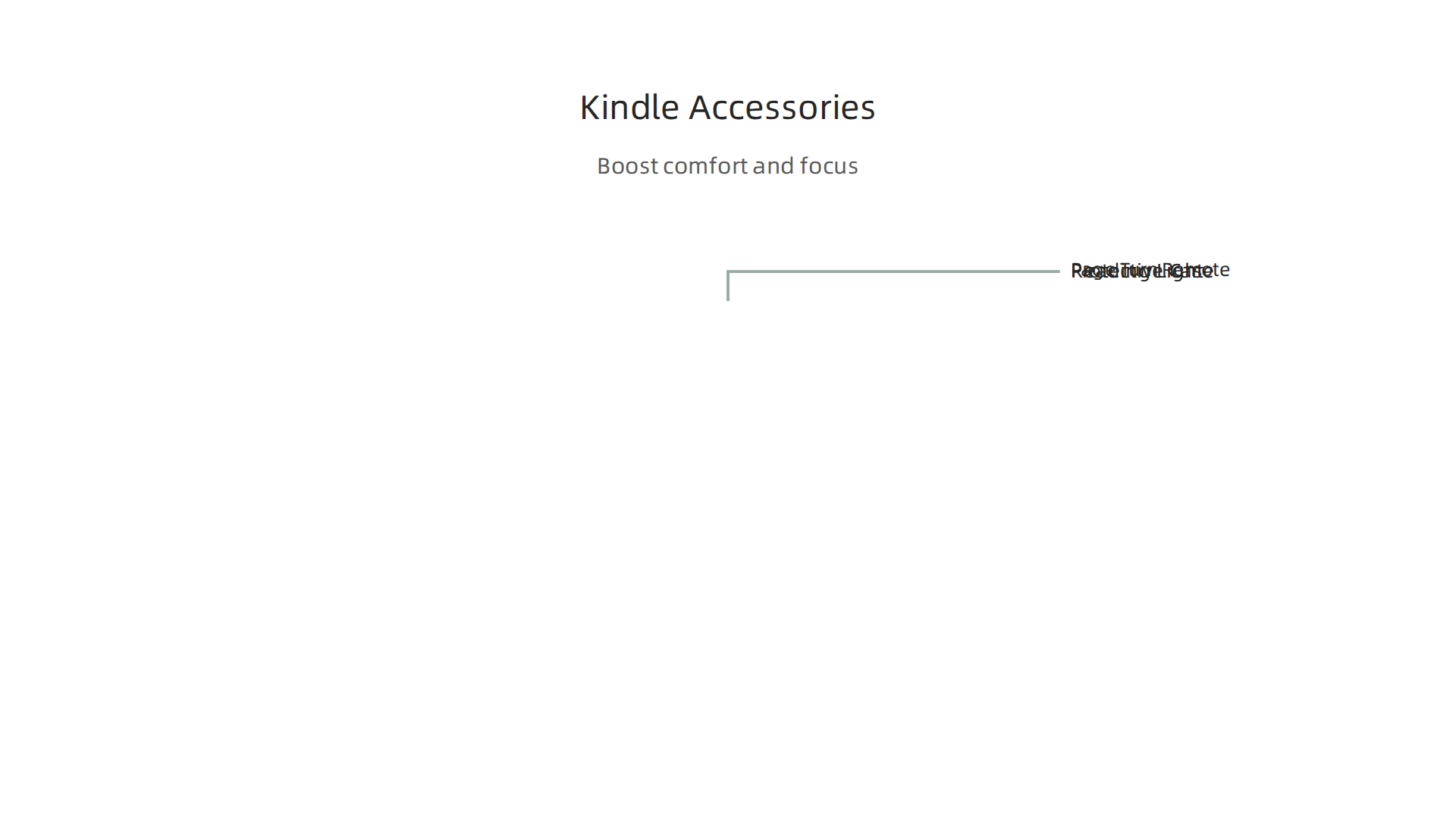 Enhance your Kindle Oasis experience with accessories designed to boost comfort and eliminate small distractions.
