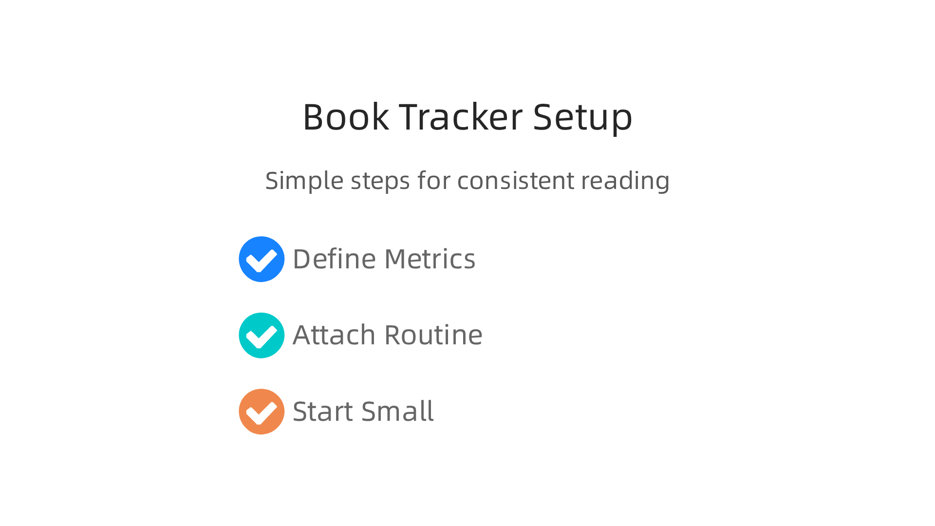 Simple steps to set up your book tracker for maximum productivity and consistent reading habits.