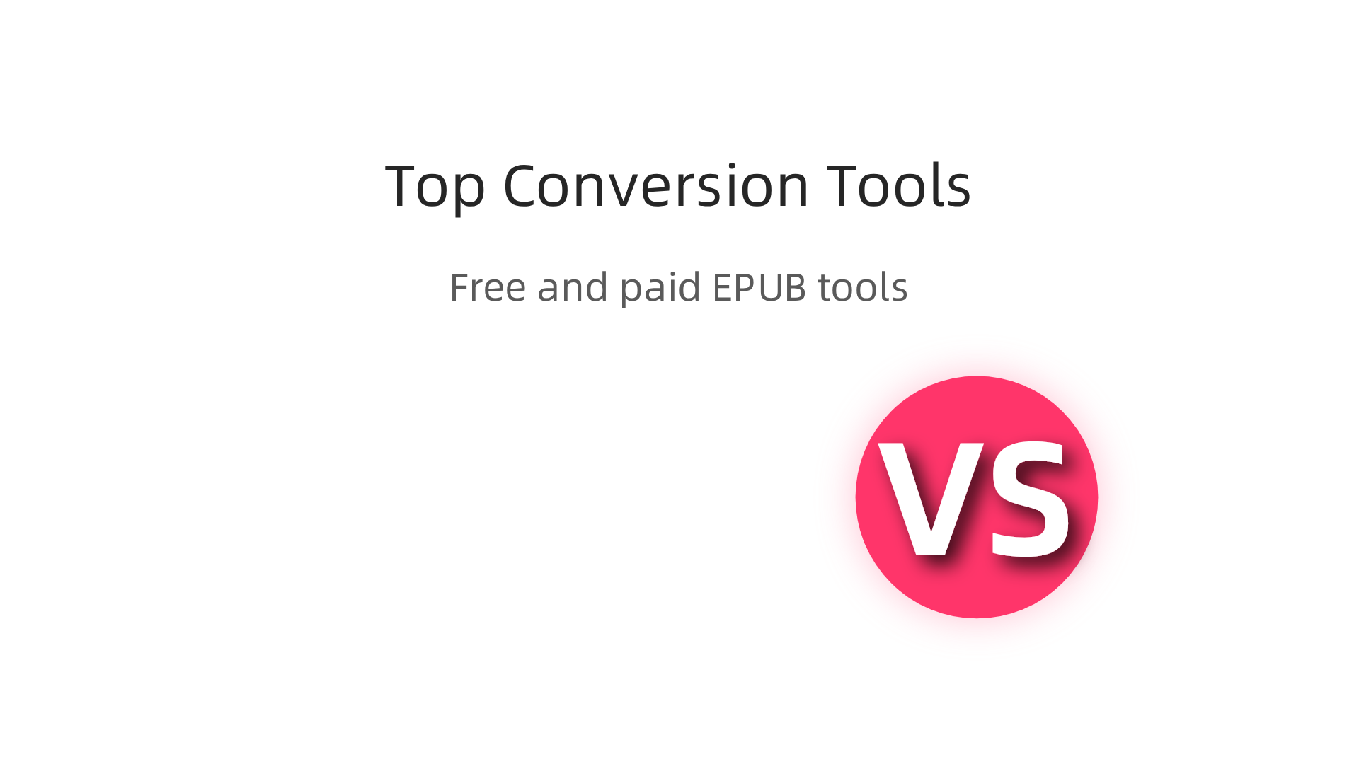 An overview of essential tools for converting EPUB files to Kindle formats, categorized by type.