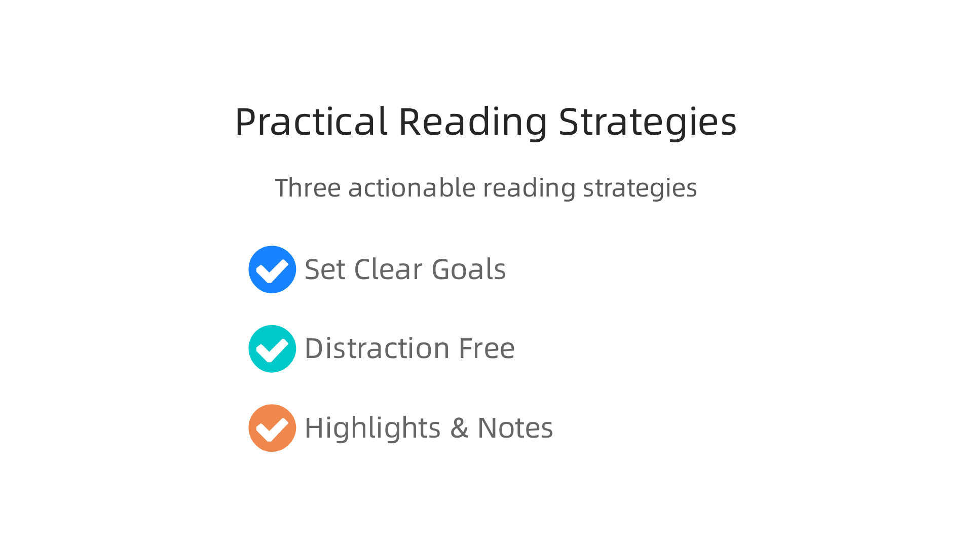 Three actionable strategies to cultivate intentional reading and sharpen focus using the Kindle app.