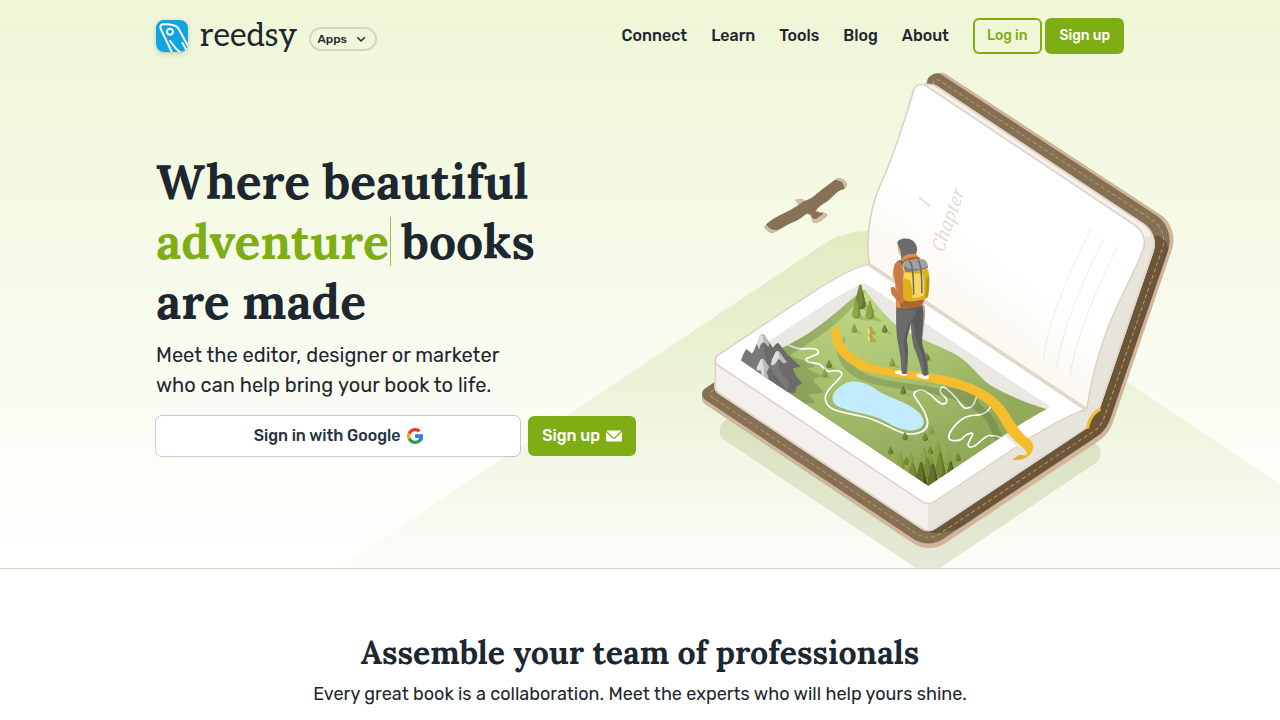 Discover Reedsy's platform, a popular choice for authors seeking free writing, editing, and professional formatting tools.